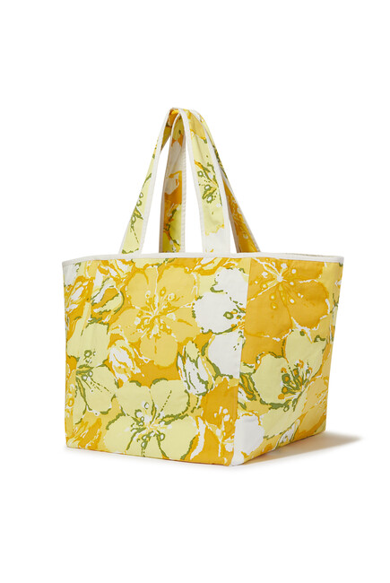 El Sol Loretta Floral Print Tote Bag